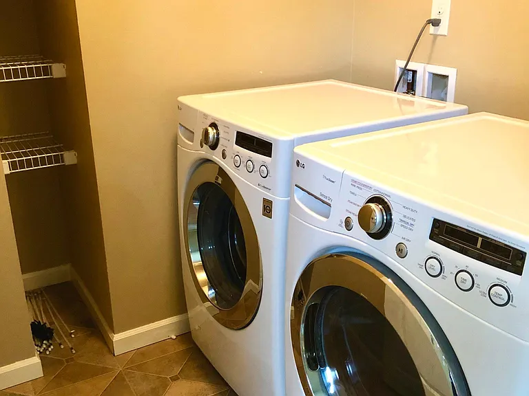 Washer Dryer at Floor 2 Close to the bedrooms