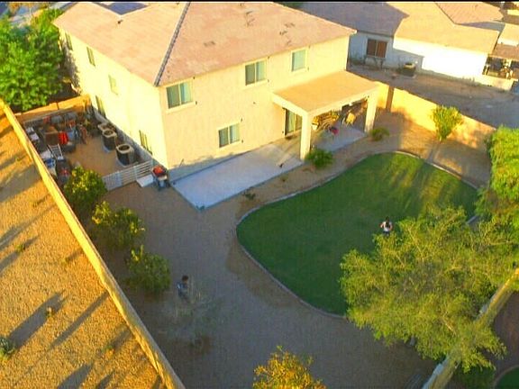 Back yard Ariel View
