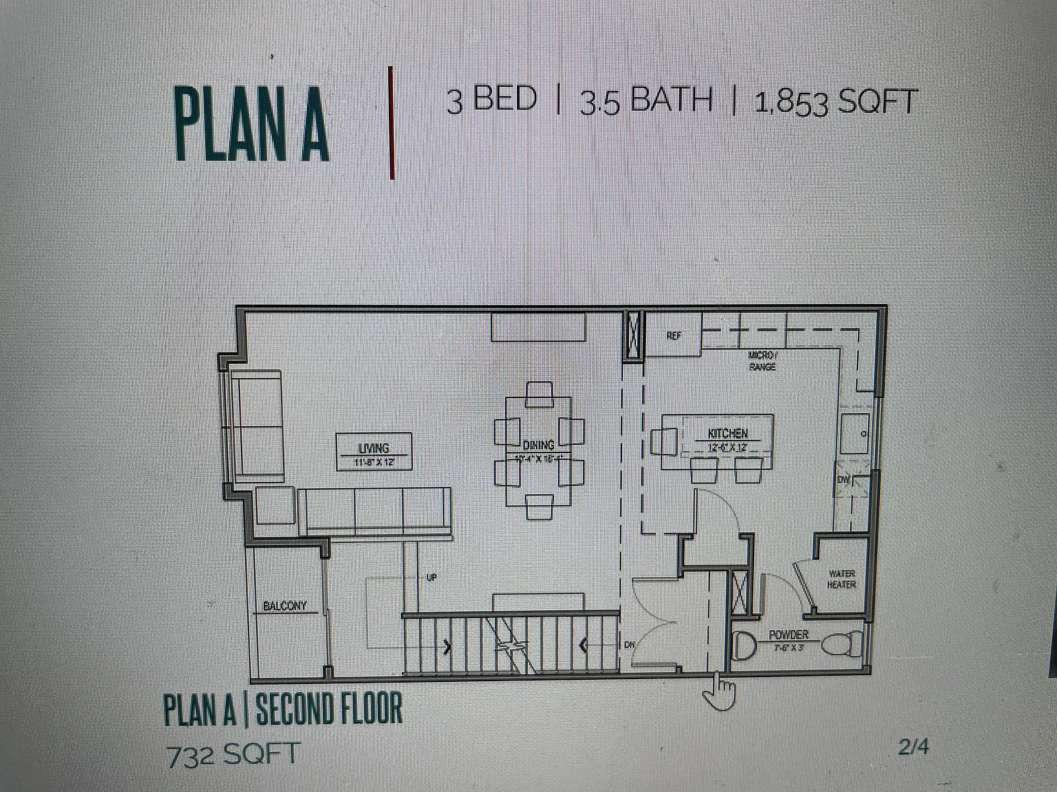 3 bed, 1853 sqft, $2,950 — Photo 4