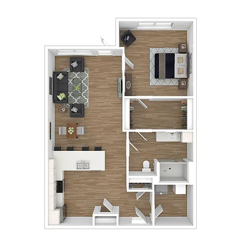 Floor plan The Langston