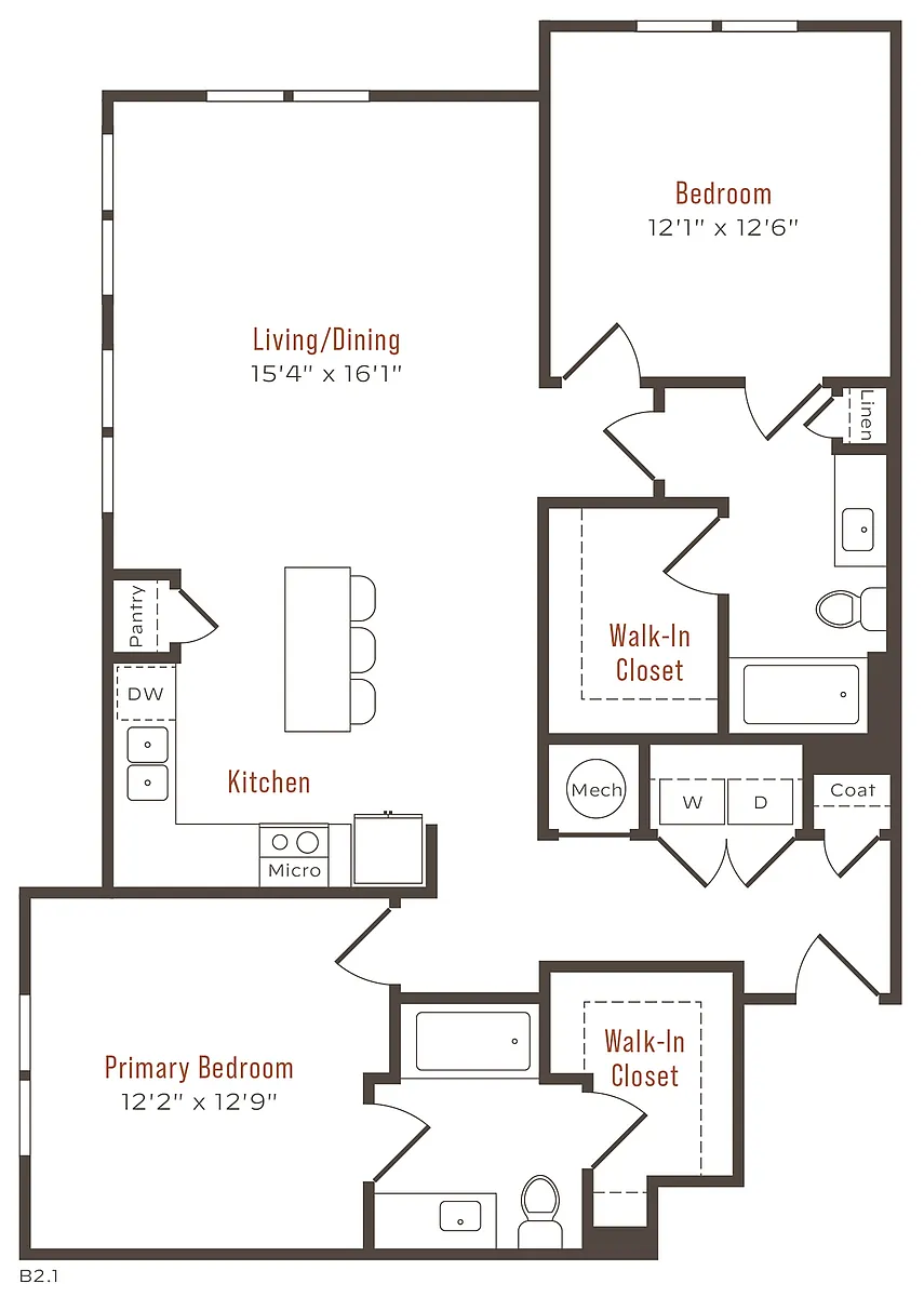 Floor plan B2