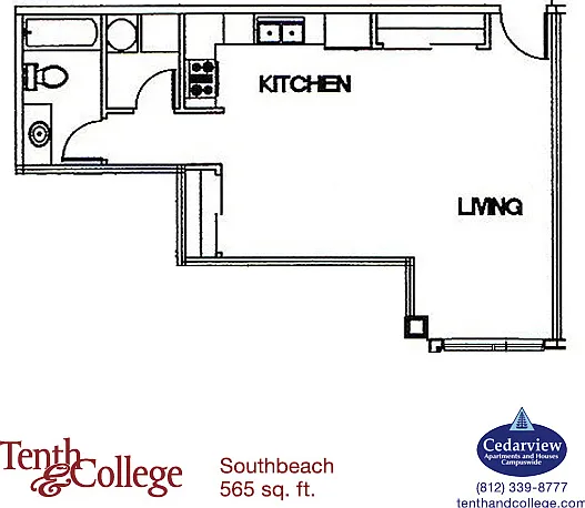 Tenth & College Apartments — Photo 29