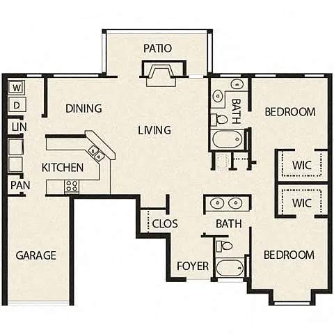 Floor plan B5G