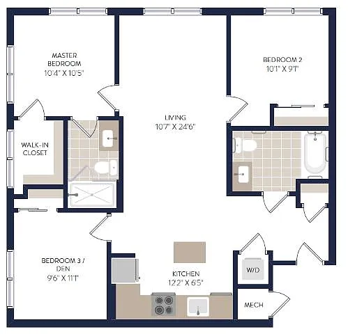 Floor plan C13Z