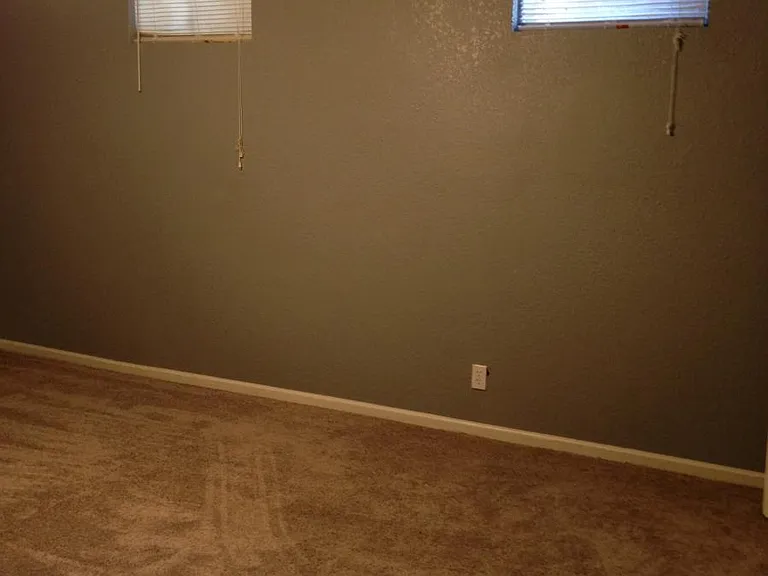 Master bedroom is partially below grade, giving you low utility bills