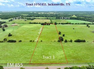 TRACT 3 Fm 855, Jacksonville, TX
