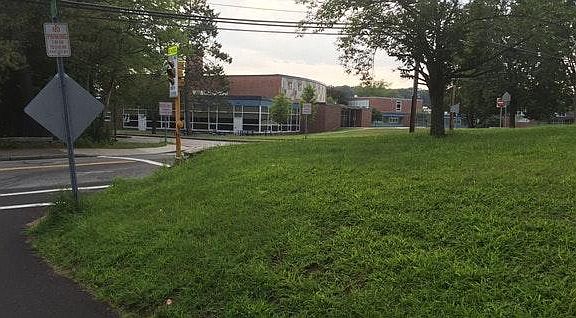 West Middle school is right across the street