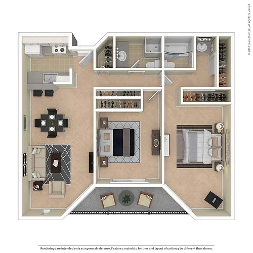 Floor plan 2X2