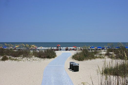 Folly Field Beach is a 5 minute walk away.