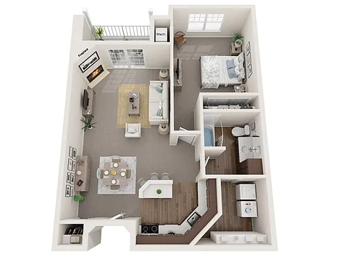 Floor plan The Babcock II