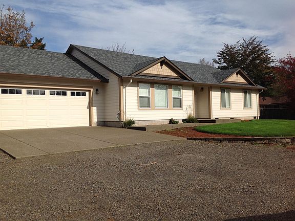 front of the house