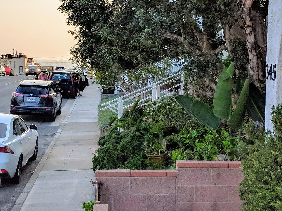 Ocean view from the front of the house