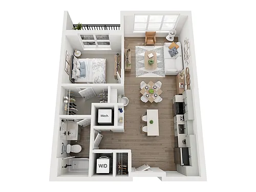 Floor plan A2A