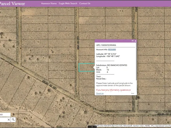 33rd U6 B13 L5 St NW, Rio Rancho, NM 87144