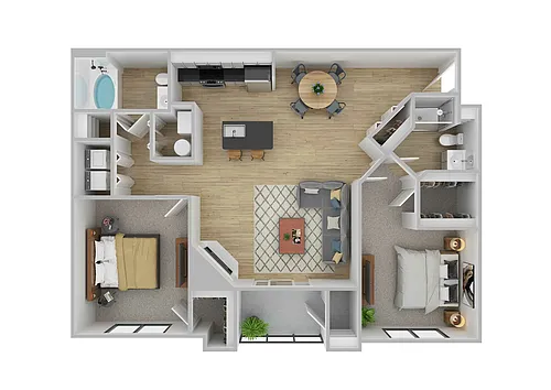 Floor plan The Beechwood Renovated