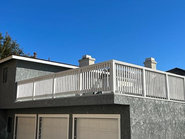 Brand new deck off of primary bedroom