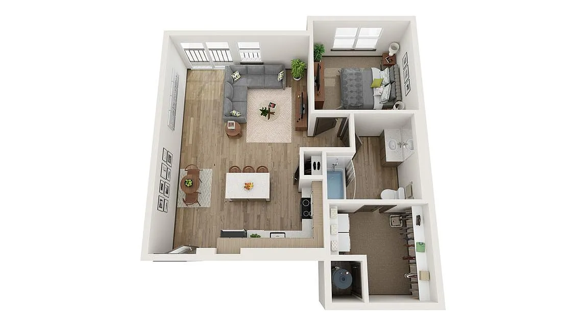 Floor plan A6
