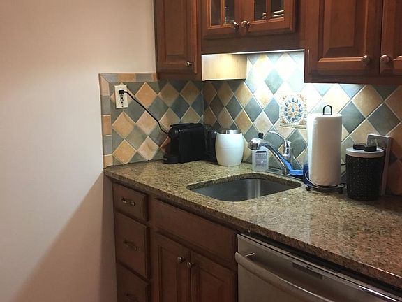 dishwasher and granite counters