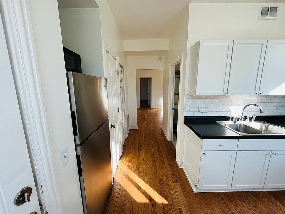 Kitchen and hallway