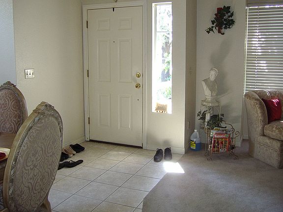 Main Entry Door (Living Room to Right & Dining Area to Left)