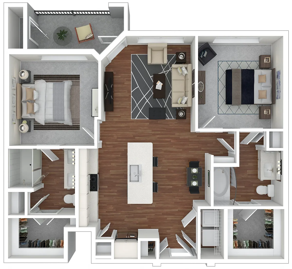 Floor plan B2