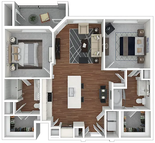 Floor plan B2