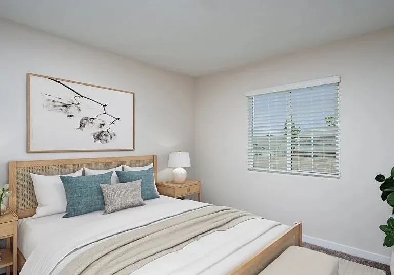 Bedroom - 1 - Model Home rendering