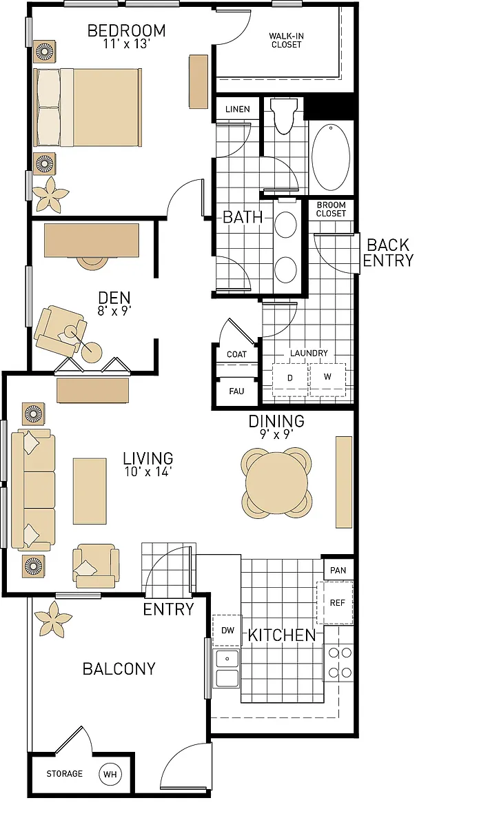 Floor plan Plan K