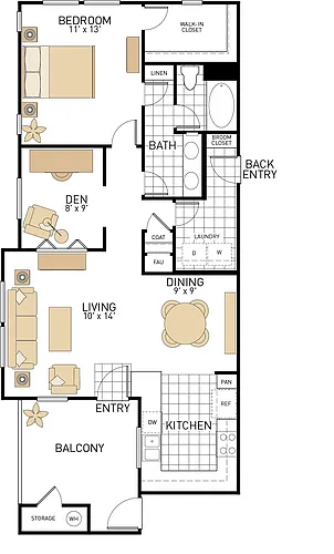 Floor plan Plan K
