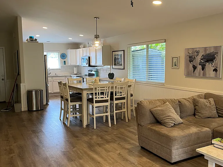 Open concept Kitchen/Living Room