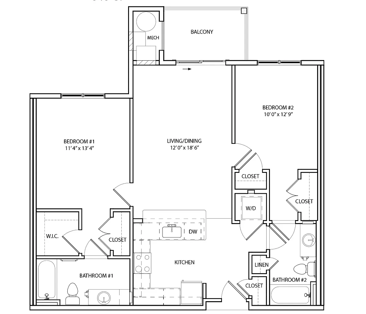 Floor plan B2A