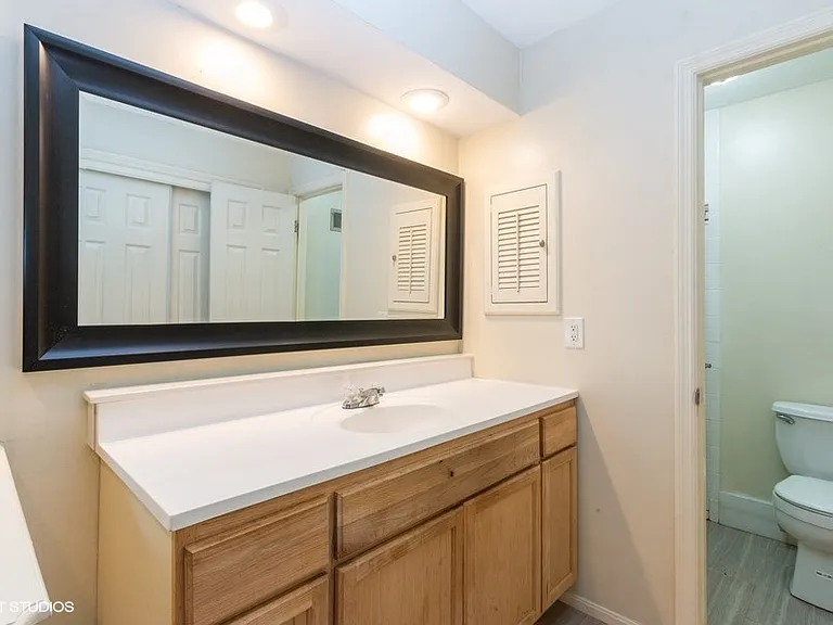 Master bathroom.