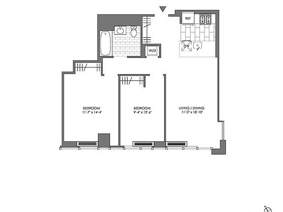 2nd image of 33 Bond St #Penthouse 12
