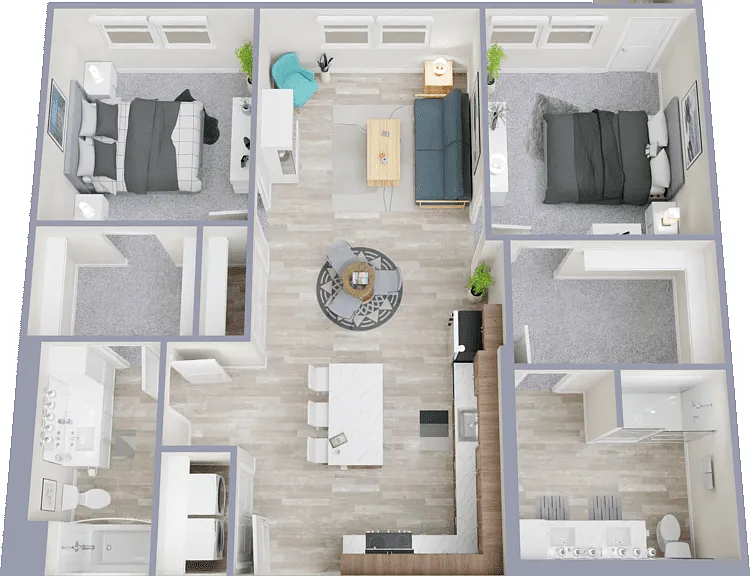 Beacon - ADA Floorplan Diagram
