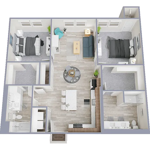 Floor plan Beacon - ADA