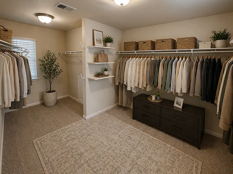 Master Walk In Closet