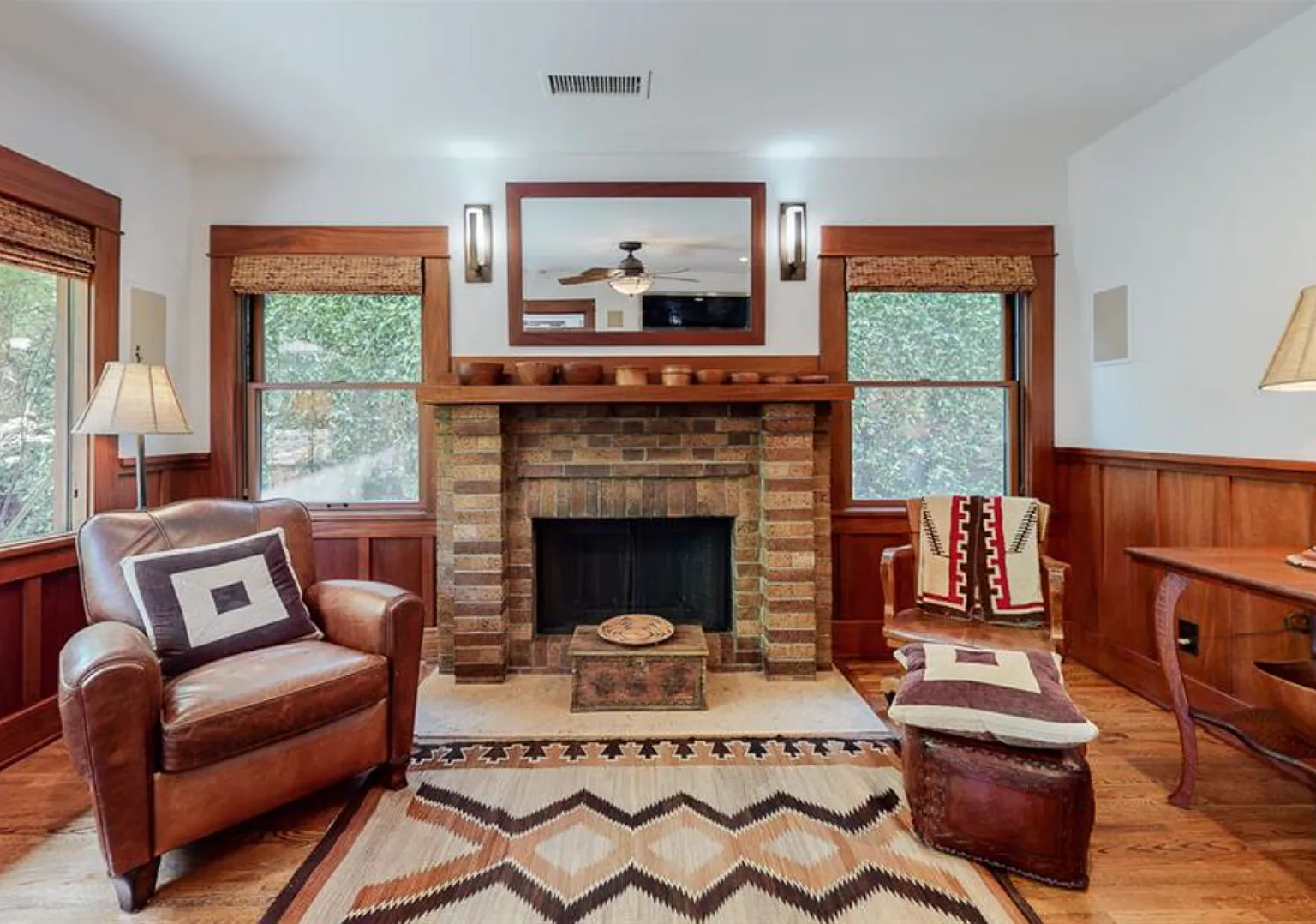 Impeccably restored Craftsman Securely Gated and Hedged for Privacy! — Photo 2