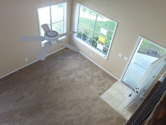 View of living room from upstairs