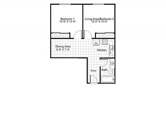 Floor plan A1B