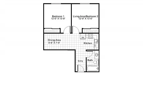 Floor plan A1B