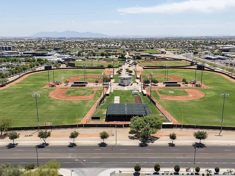 Ariel View of Property