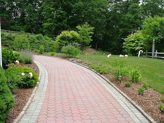 Front Brick Walkway