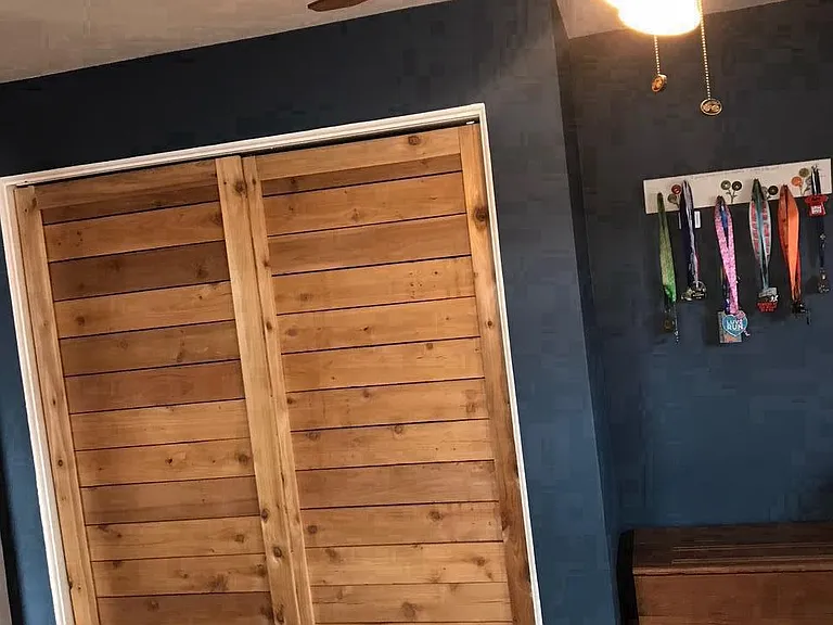 Master bedroom closet