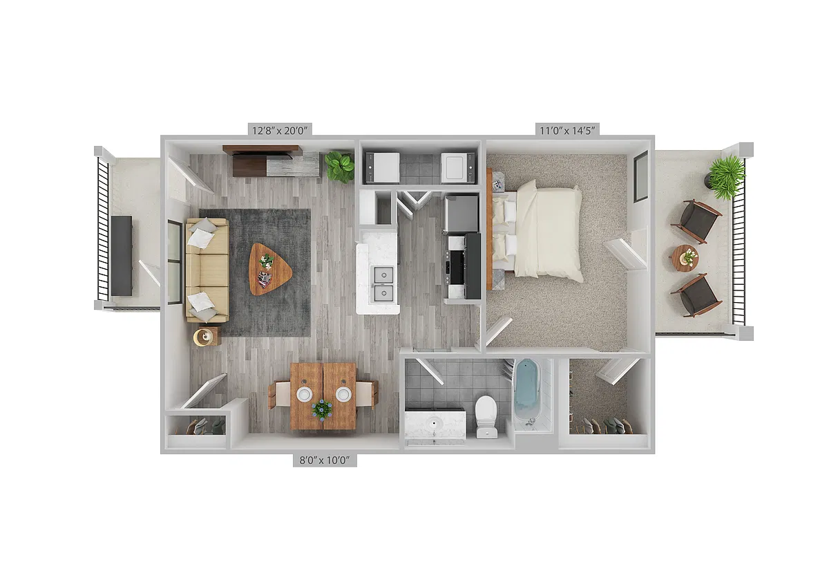 Floor plan A1