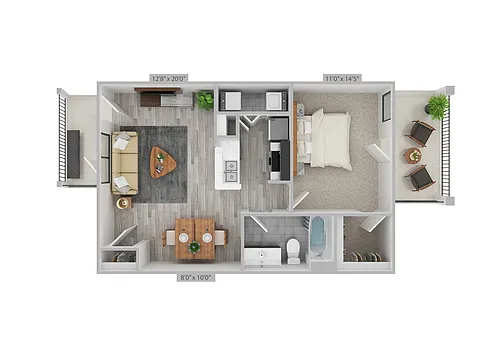 Floor plan A1