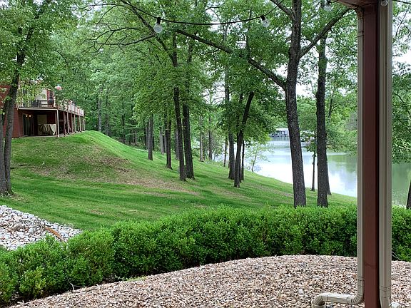 View out the back of lake