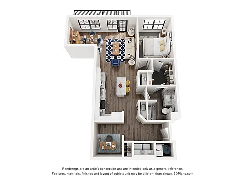 Floor plan Light Study - B2.C (Premium)