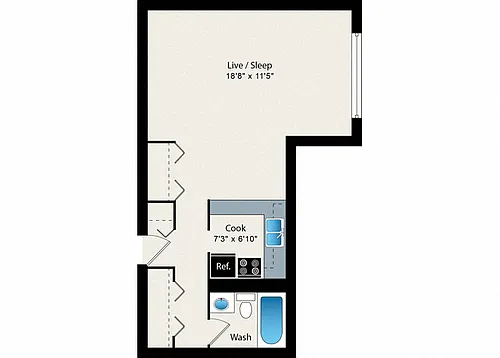 Floor plan S13
