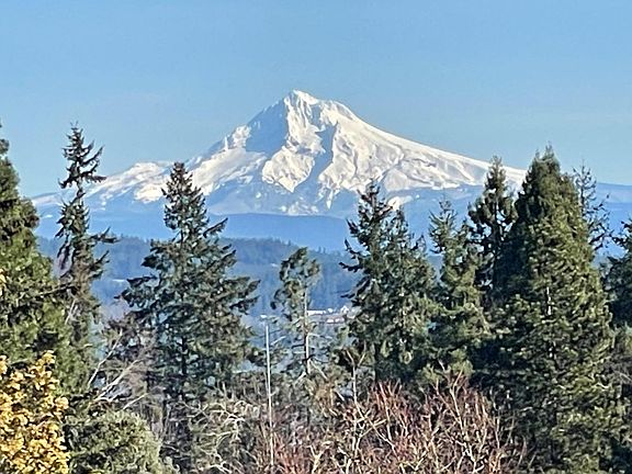 Mt. Hood view from kitchen, living room, 2 bedrooms, and front deck.