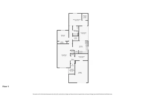 Floor plan 2-Bedroom